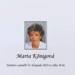 Marta Königová, roz. Laštůvková